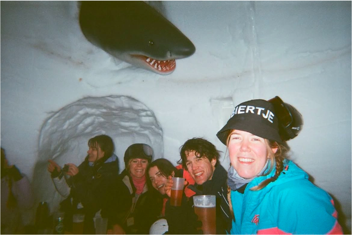 Iglo-bar, après-ski