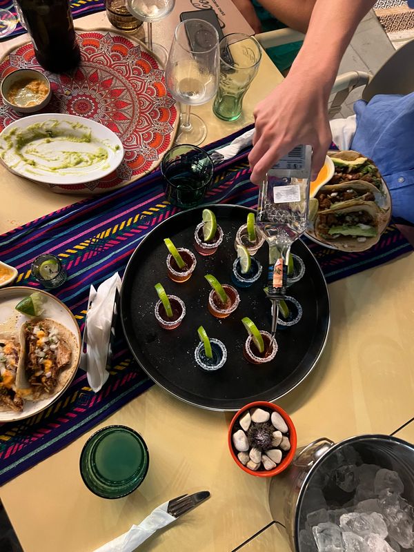 Tequila kan niet ontbreken
